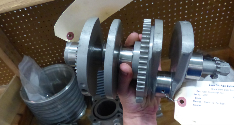 The baby crankshaft.